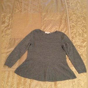 Loft /Women’s gray sweater , size S